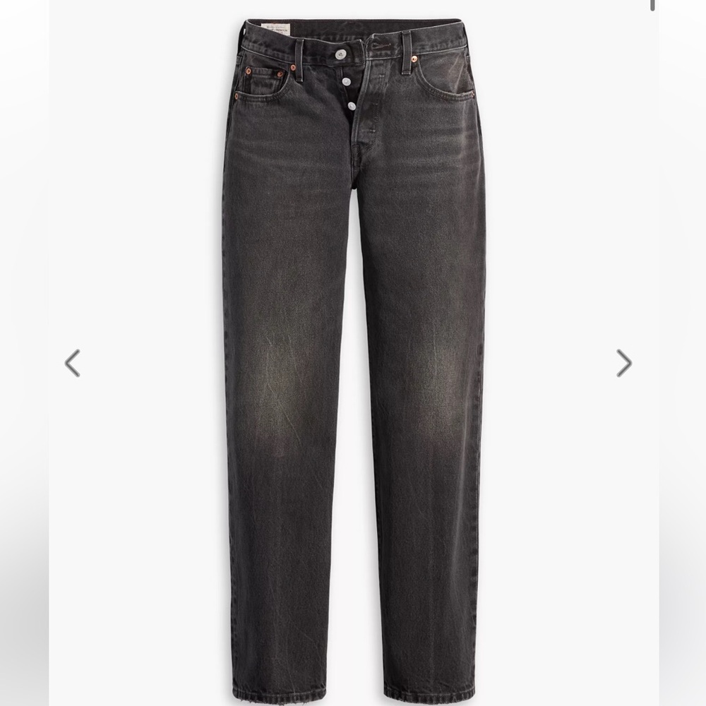 Levi’s 501 90’s jeans in black wash - Picture 2 of 5